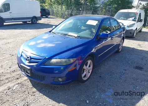 2006 Mazda Mazda6 S Sport z USA, uszkodzony, nr VIN 1YVHP80D965M00788